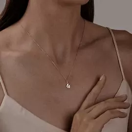 Подвеска 036393 золото Цветок_1