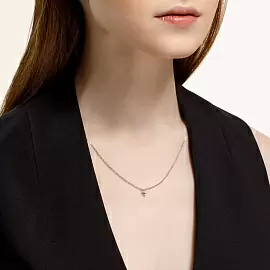 Колье 94070460 серебро_1