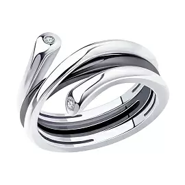 Кольцо 94013462 серебро_0