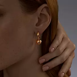 Серьги подвесные 93021205 серебро_1