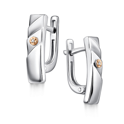 Серьги 02-4828.000Б-00 серебро