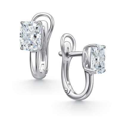 Серьги один камень 02-4763.00БТ-00 серебро