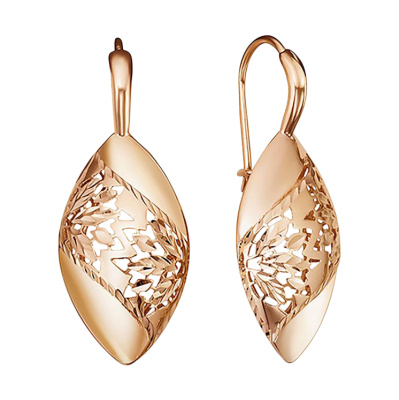 Серьги Сд3752 золото