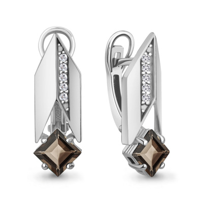 Серьги 45009701А.5 серебро