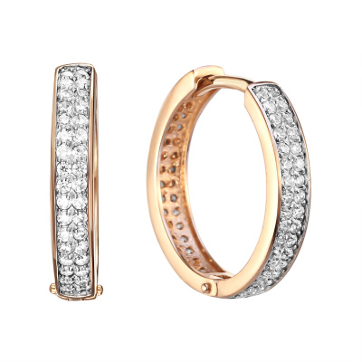 Серьги конго 803-01310-10-00-20-00 золото