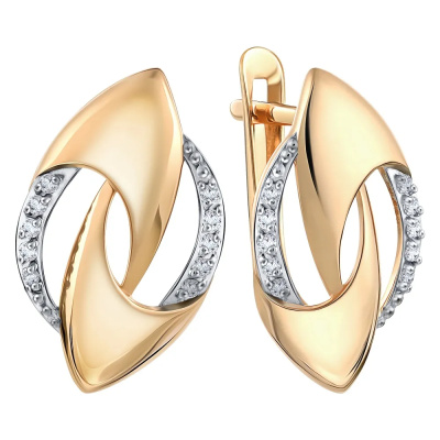 Серьги 017962-1102 золото