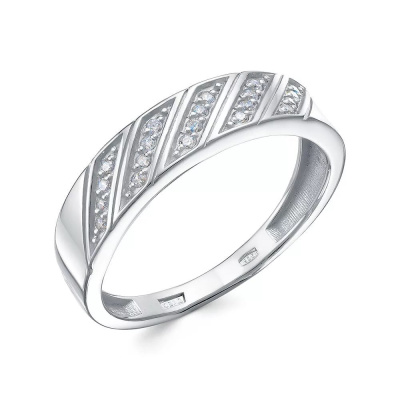 Кольцо 63089 серебро