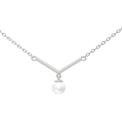 Колье 1046296-01250-2S серебро