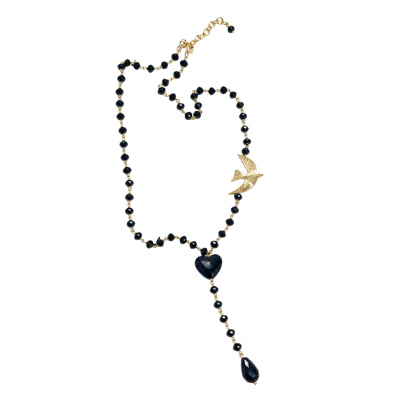 Колье 1-9228-Y ювелирный сплав