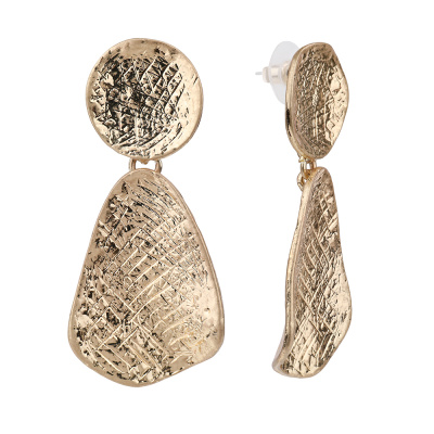 Серьги подвесные 291110152g бижутерный сплав
