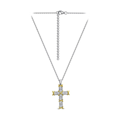 Колье SN29658-BM-1 серебро Тиффани Х