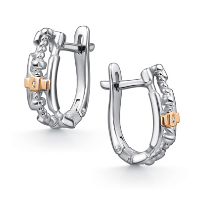 Серьги 02-4872.000Б-00 серебро