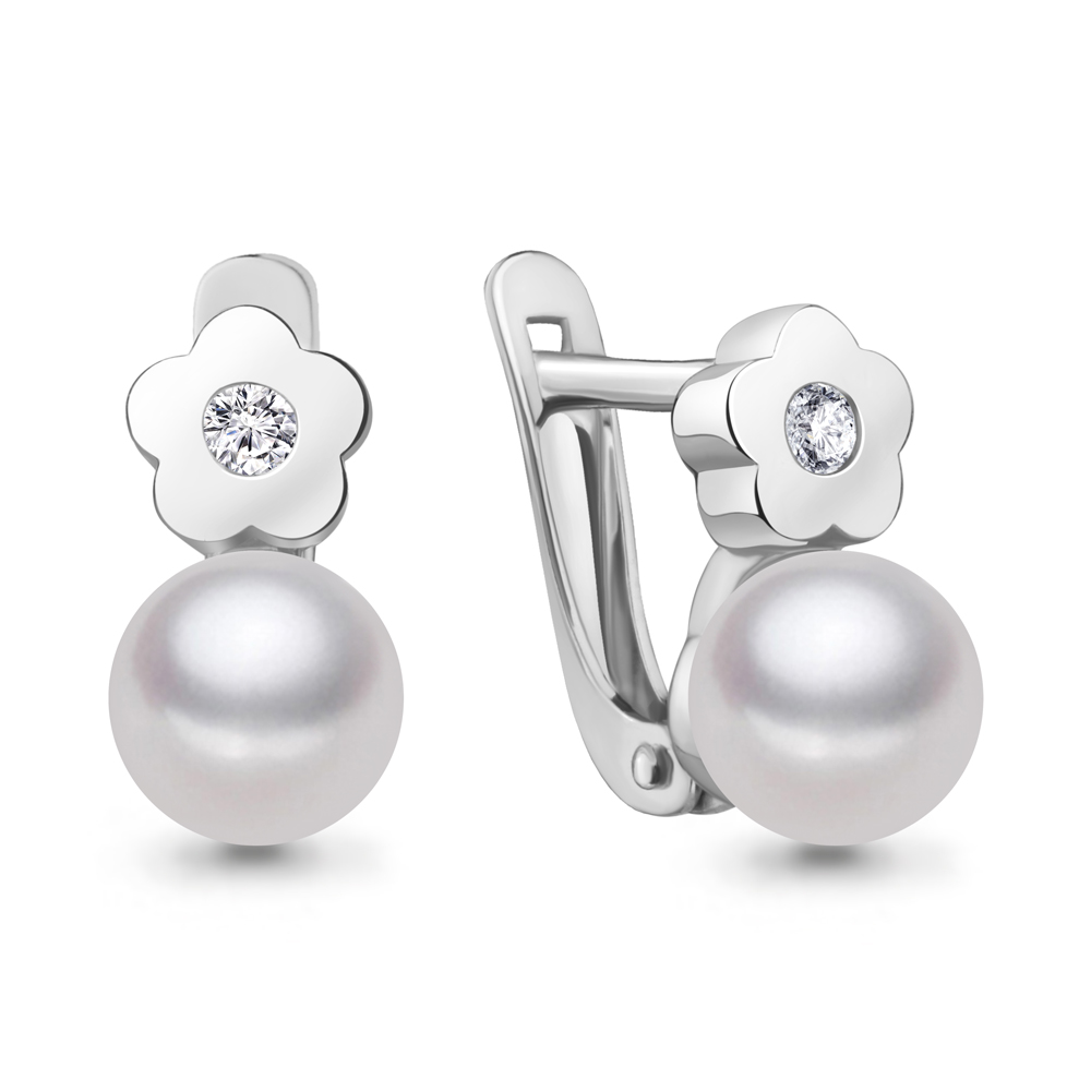 Серьги 48871А.5 серебро
