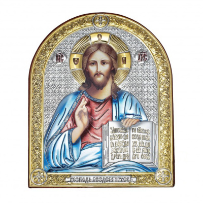 Икона 6393.5C ювелирный сплав Иисус Христос