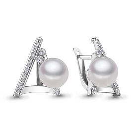 Серьги 456721А.5 серебро