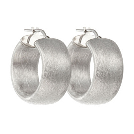 Серьги конго ISt504Ew-1115 серебро