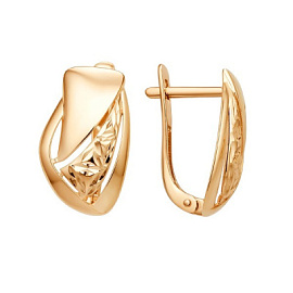 Серьги 014112-1010 золото