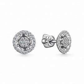 Серьги пусеты 24415-200 золото
