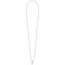 Бусы сотуар (роуп) BW08N-pearl ювелирный сплав бодичейн_0