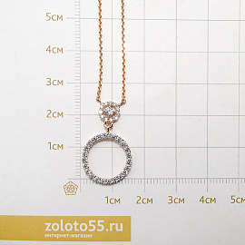 Колье 23890 золото Круг_1