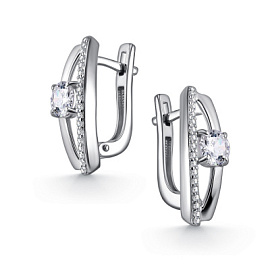 Серьги 02-5175.00КЦ-00 серебро