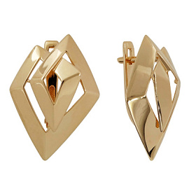 Серьги 033592-1000 золото