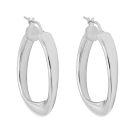 Серьги конго ISt504Ew-61VP серебро