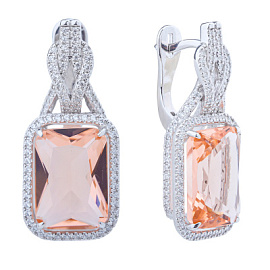 Серьги С-1405-6414-1 серебро