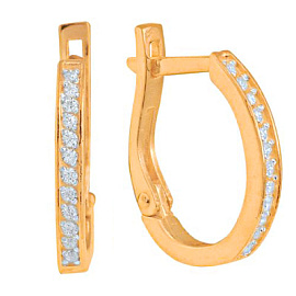 Серьги дорожка 803-00886-10-00-20-00 золото